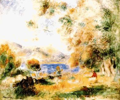 Pierre Renoir Environs de Cagnes oil painting picture